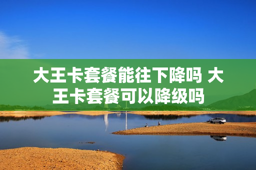大王卡套餐能往下降吗 大王卡套餐可以降级吗