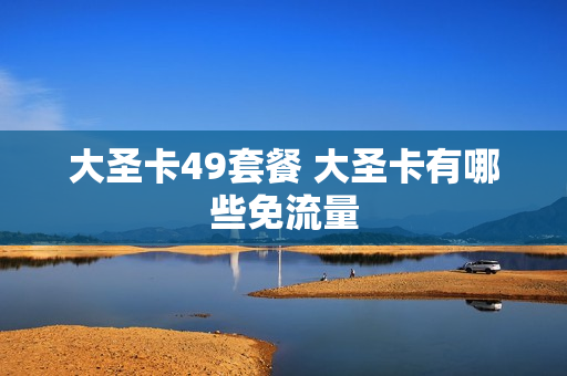 大圣卡49套餐 大圣卡有哪些免流量