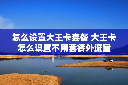 怎么设置大王卡套餐 大王卡怎么设置不用套餐外流量