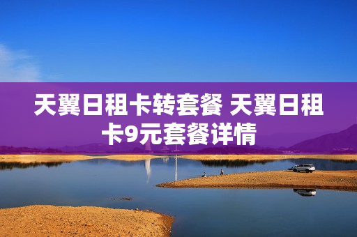 天翼日租卡转套餐 天翼日租卡9元套餐详情
