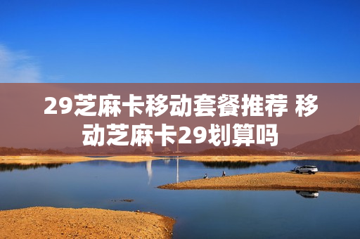 29芝麻卡移动套餐推荐 移动芝麻卡29划算吗