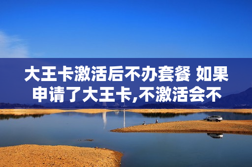 大王卡激活后不办套餐 如果申请了大王卡,不激活会不会扣费