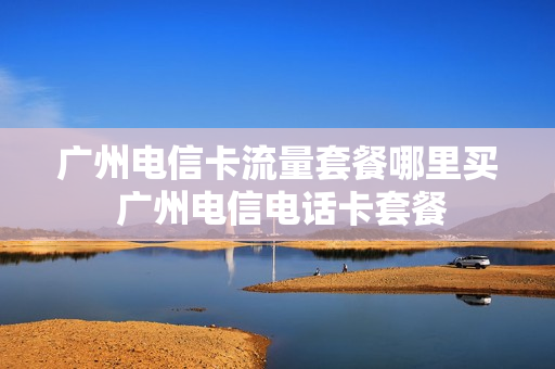 广州电信卡流量套餐哪里买 广州电信电话卡套餐