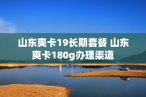 山东爽卡19长期套餐 山东爽卡180g办理渠道