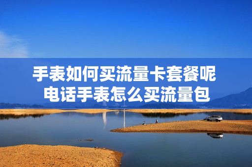 手表如何买流量卡套餐呢 电话手表怎么买流量包