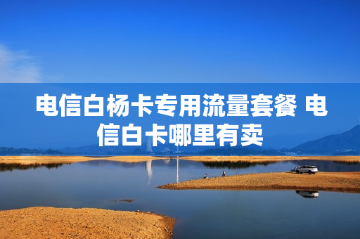 电信白杨卡专用流量套餐 电信白卡哪里有卖
