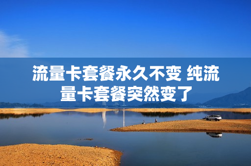 流量卡套餐永久不变 纯流量卡套餐突然变了