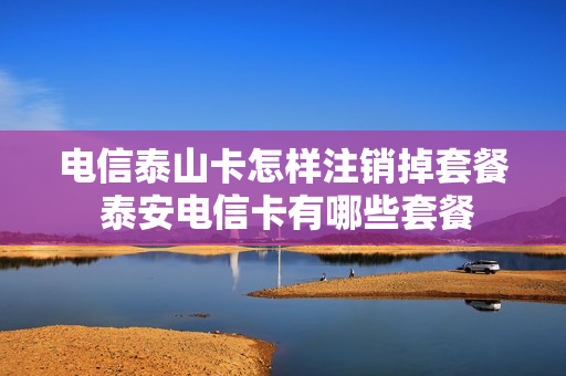 电信泰山卡怎样注销掉套餐 泰安电信卡有哪些套餐