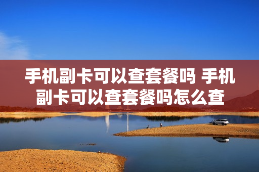 手机副卡可以查套餐吗 手机副卡可以查套餐吗怎么查