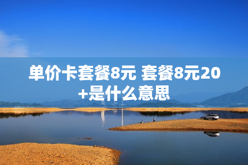 单价卡套餐8元 套餐8元20+是什么意思