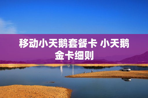 移动小天鹅套餐卡 小天鹅金卡细则