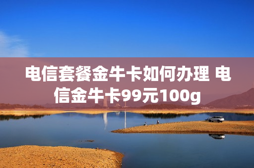 电信套餐金牛卡如何办理 电信金牛卡99元100g