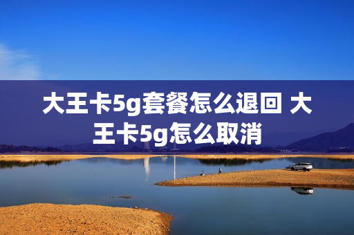 大王卡5g套餐怎么退回 大王卡5g怎么取消