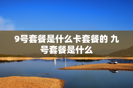 9号套餐是什么卡套餐的 九号套餐是什么