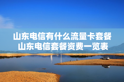 山东电信有什么流量卡套餐 山东电信套餐资费一览表2021