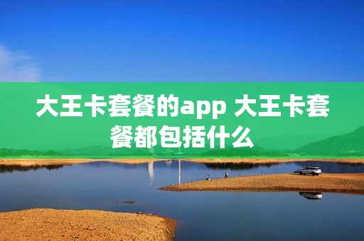 大王卡套餐的app 大王卡套餐都包括什么