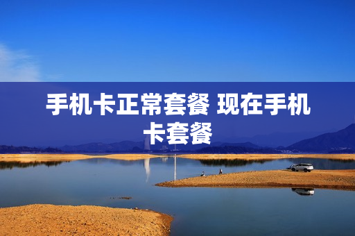手机卡正常套餐 现在手机卡套餐