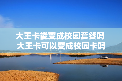 大王卡能变成校园套餐吗 大王卡可以变成校园卡吗