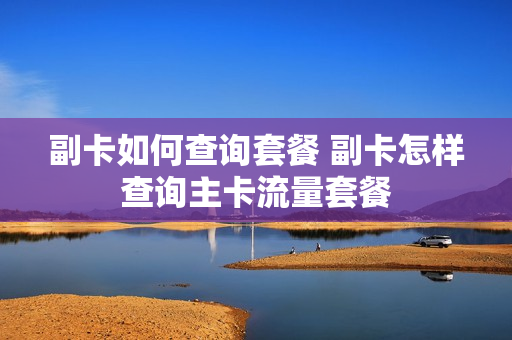 副卡如何查询套餐 副卡怎样查询主卡流量套餐