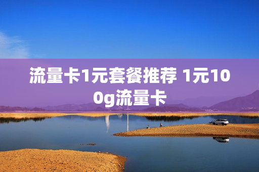 流量卡1元套餐推荐 1元100g流量卡
