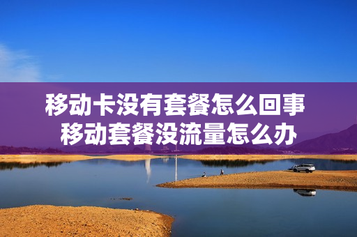 移动卡没有套餐怎么回事 移动套餐没流量怎么办