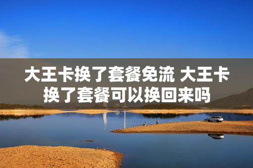 大王卡换了套餐免流 大王卡换了套餐可以换回来吗