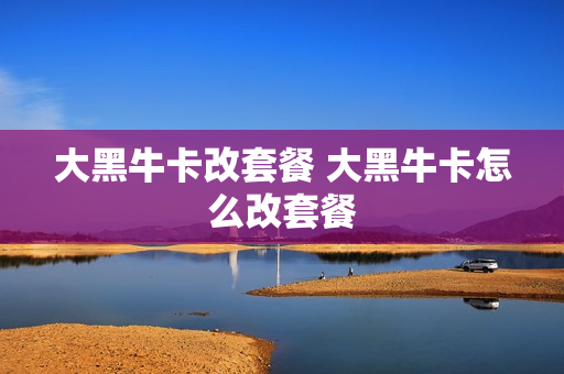 大黑牛卡改套餐 大黑牛卡怎么改套餐