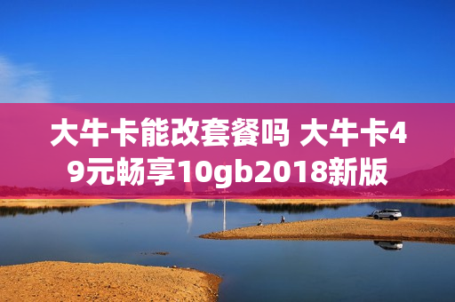 大牛卡能改套餐吗 大牛卡49元畅享10gb2018新版