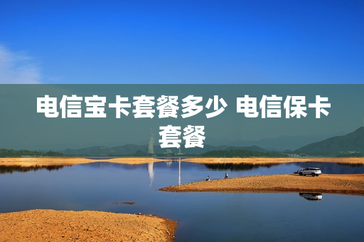 电信宝卡套餐多少 电信保卡套餐