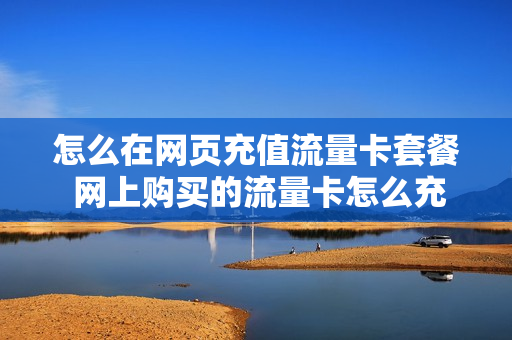 怎么在网页充值流量卡套餐 网上购买的流量卡怎么充值