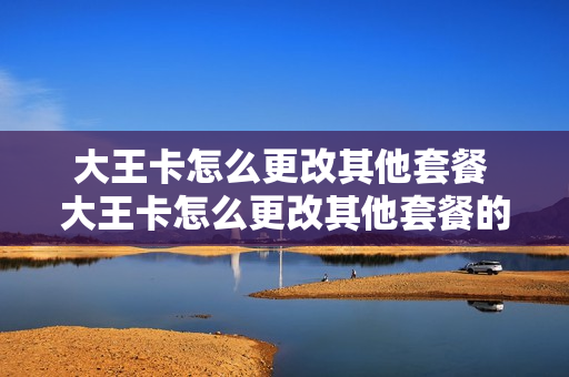 大王卡怎么更改其他套餐 大王卡怎么更改其他套餐的