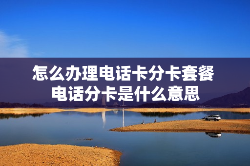 怎么办理电话卡分卡套餐 电话分卡是什么意思