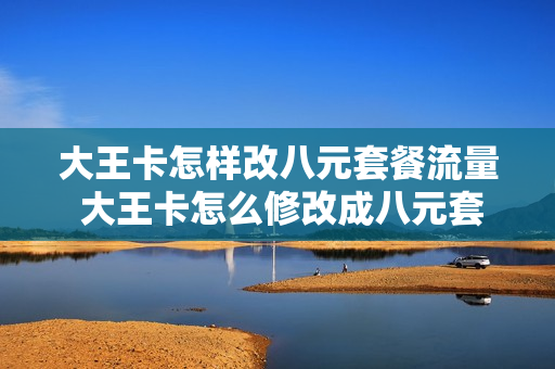 大王卡怎样改八元套餐流量 大王卡怎么修改成八元套餐