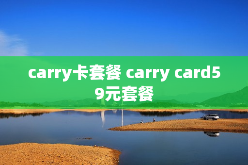 carry卡套餐 carry card59元套餐
