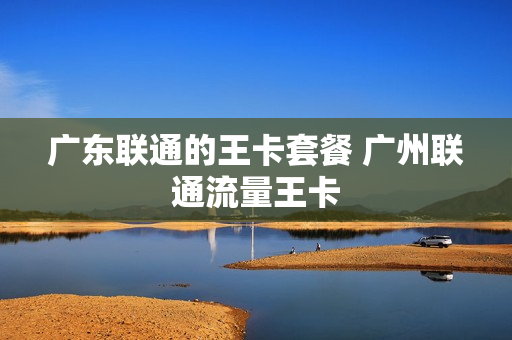 广东联通的王卡套餐 广州联通流量王卡