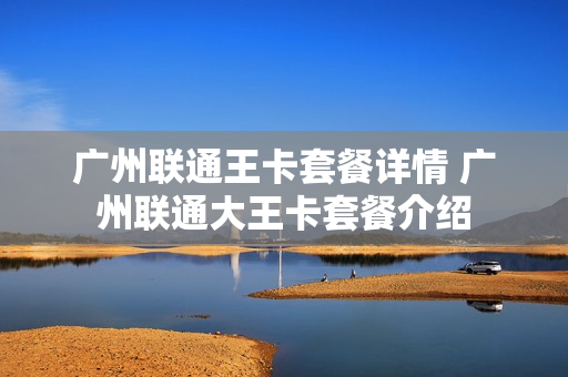 广州联通王卡套餐详情 广州联通大王卡套餐介绍