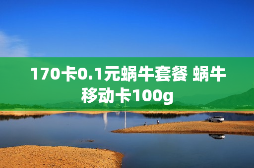170卡0.1元蜗牛套餐 蜗牛移动卡100g