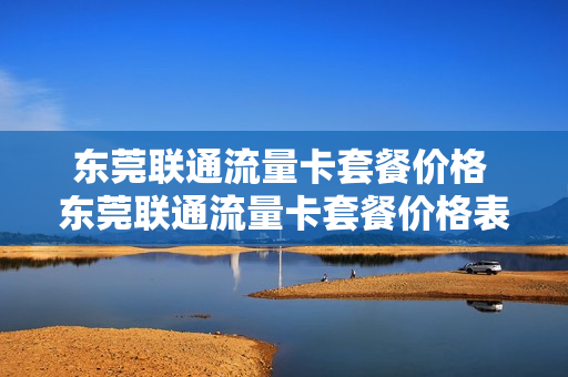 东莞联通流量卡套餐价格 东莞联通流量卡套餐价格表
