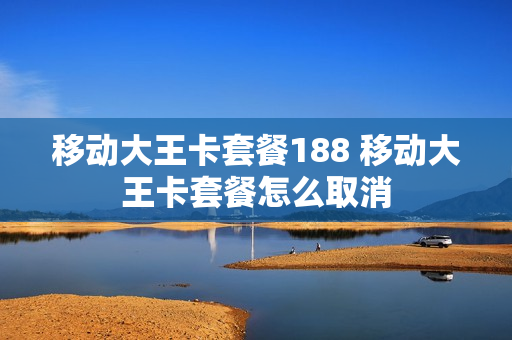移动大王卡套餐188 移动大王卡套餐怎么取消