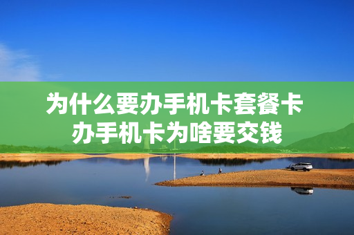 为什么要办手机卡套餐卡 办手机卡为啥要交钱