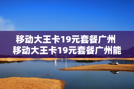 移动大王卡19元套餐广州 移动大王卡19元套餐广州能办吗