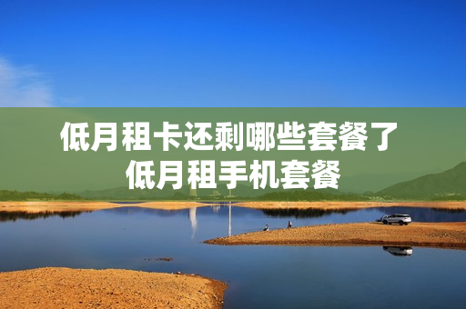 低月租卡还剩哪些套餐了 低月租手机套餐