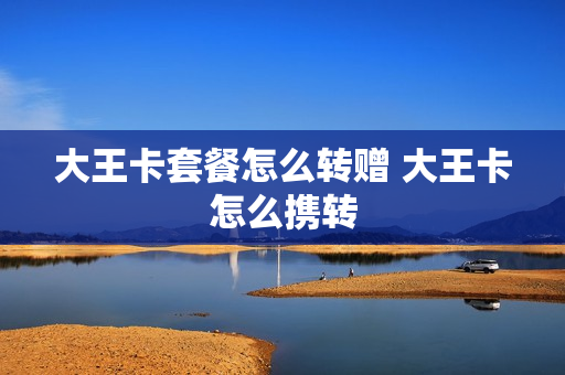 大王卡套餐怎么转赠 大王卡怎么携转