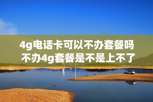 4g电话卡可以不办套餐吗 不办4g套餐是不是上不了网