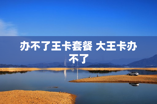办不了王卡套餐 大王卡办不了