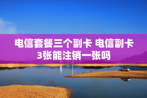 电信套餐三个副卡 电信副卡3张能注销一张吗