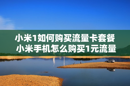 小米1如何购买流量卡套餐 小米手机怎么购买1元流量