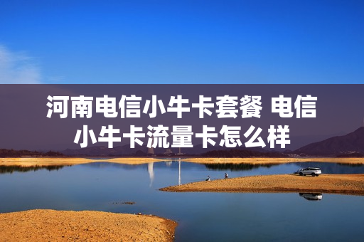 河南电信小牛卡套餐 电信小牛卡流量卡怎么样
