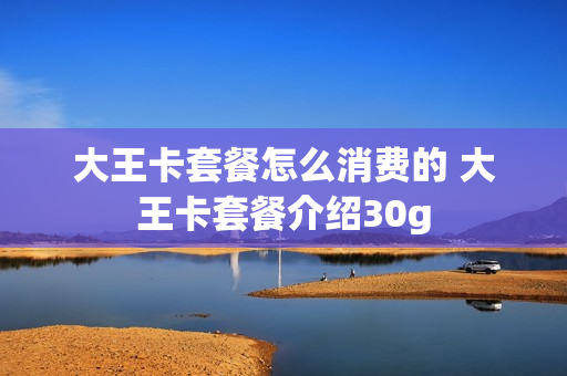 大王卡套餐怎么消费的 大王卡套餐介绍30g