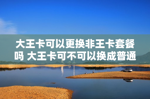 大王卡可以更换非王卡套餐吗 大王卡可不可以换成普通卡